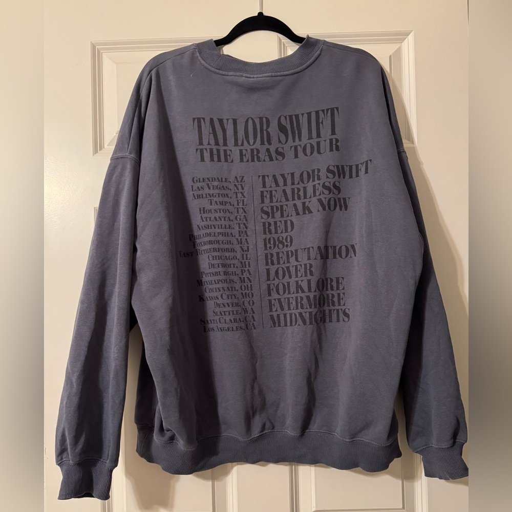 Taylor Swift The Eras Tour 2023 Crewneck - Picture 2 of 3